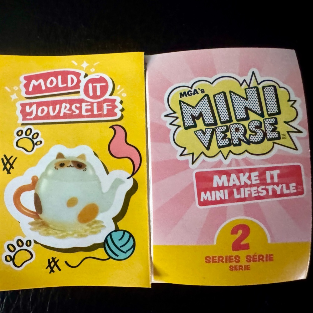 Calico Cat Tea Pot Miniverse make it mini lifestyle series 2